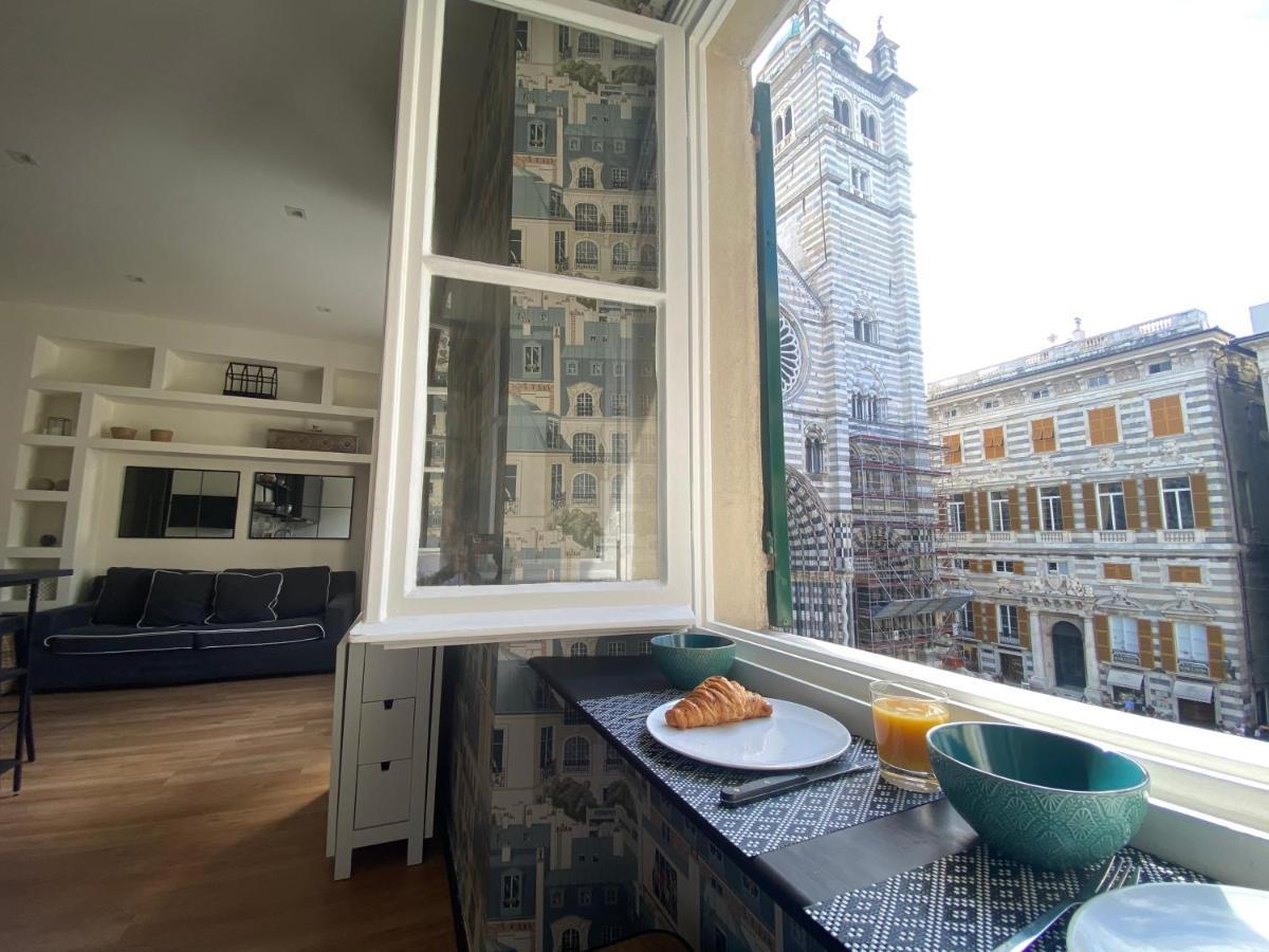 New Apartament In Front Of Genoa Cathedral Εξωτερικό φωτογραφία