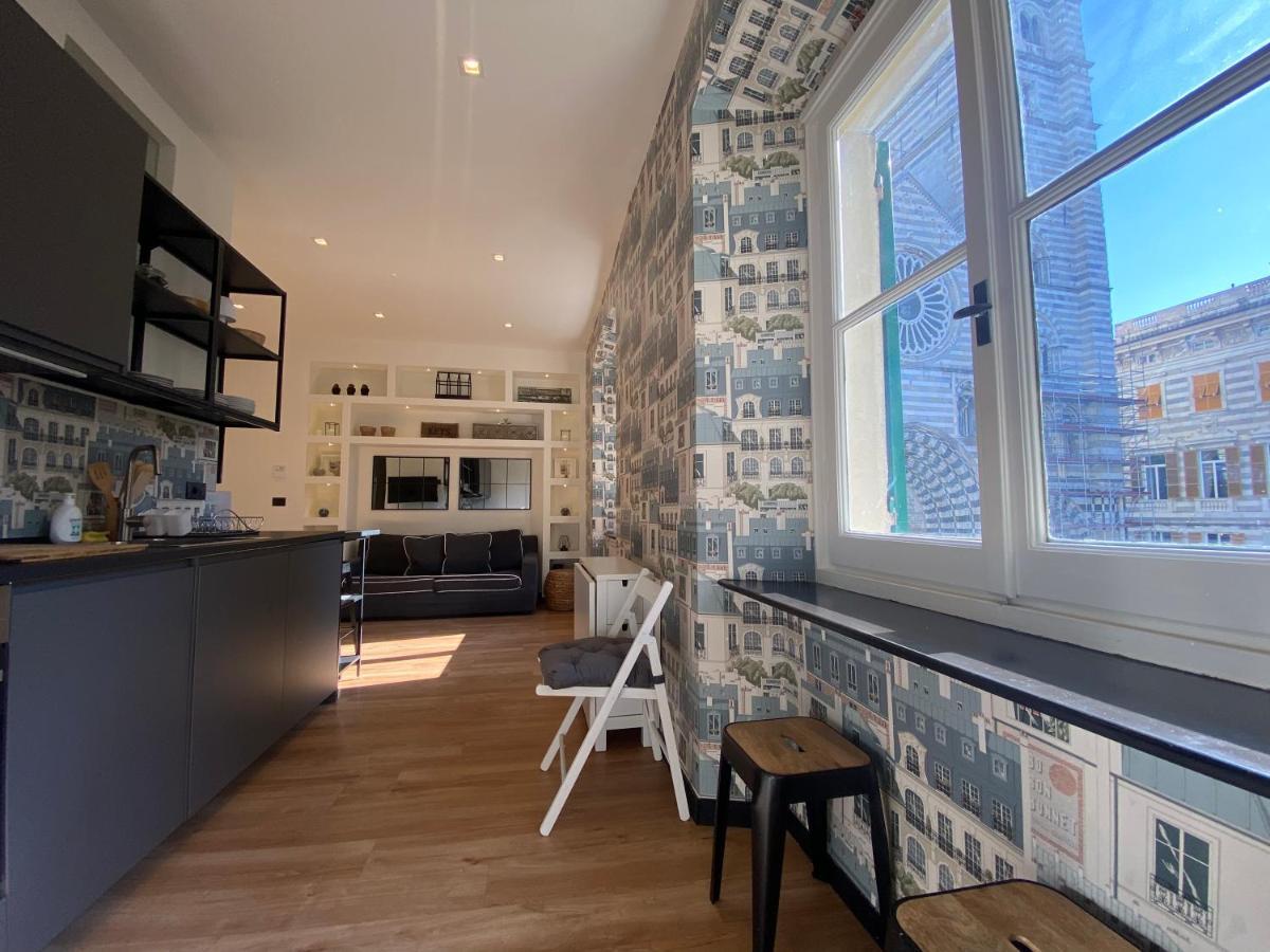 New Apartament In Front Of Genoa Cathedral Εξωτερικό φωτογραφία