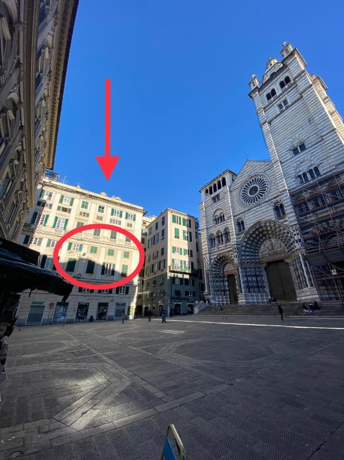 New Apartament In Front Of Genoa Cathedral Εξωτερικό φωτογραφία