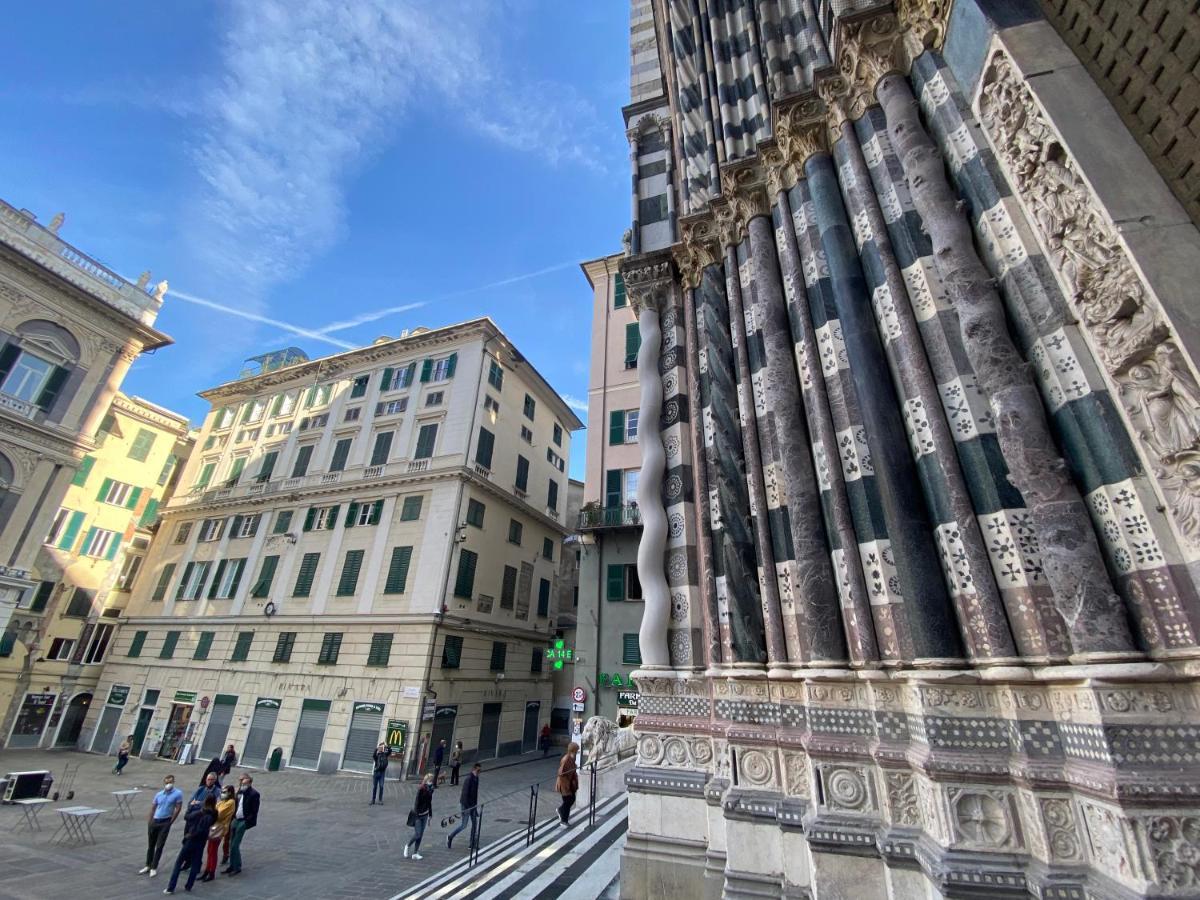 New Apartament In Front Of Genoa Cathedral Εξωτερικό φωτογραφία