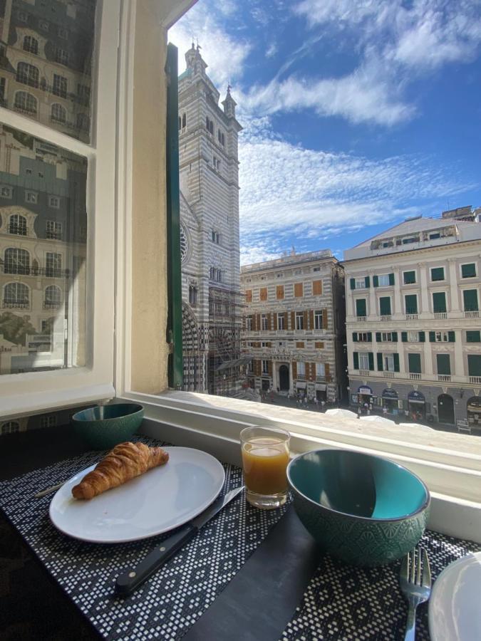 New Apartament In Front Of Genoa Cathedral Εξωτερικό φωτογραφία